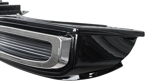 Rear Bumper Diffuser Splitter Lip with Side Aprons + LED Brake Light Fits for 2022 2023 2024 2025 Honda Civic Sport LX EX-L Hatchback Air Dam Rear Lower Diffuser Spoiler Gloss Black PP in Saudi Arabia