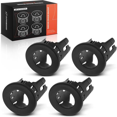 A-Premium 4-PC Rear Inner & Outer Parking Assist Sensor Retainer Bezels Compatible with Chevrolet and GMC Models - Silverado 1500 LTD 2022-2022, Silverado Sierra 2500 3500 HD, Sierra 1500 Limited in Saudi Arabia