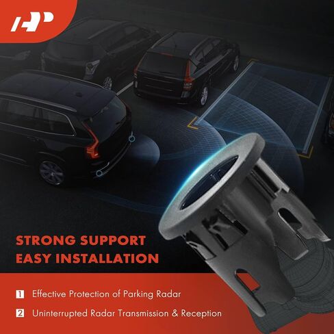 A-Premium 4-PC Rear Inner & Outer Parking Assist Sensor Retainer Bezels Compatible with Chevrolet and GMC Models - Silverado 1500 LTD 2022-2022, Silverado Sierra 2500 3500 HD, Sierra 1500 Limited in Saudi Arabia