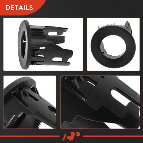 A-Premium 4-PC Rear Inner & Outer Parking Assist Sensor Retainer Bezels Compatible with Chevrolet and GMC Models - Silverado 1500 LTD 2022-2022, Silverado Sierra 2500 3500 HD, Sierra 1500 Limited in Saudi Arabia