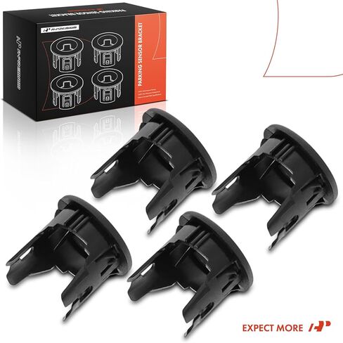 A-Premium 4-PC Rear Inner & Outer Parking Assist Sensor Retainer Bezels Compatible with Chevrolet and GMC Models - Silverado 1500 LTD 2022-2022, Silverado Sierra 2500 3500 HD, Sierra 1500 Limited in Saudi Arabia