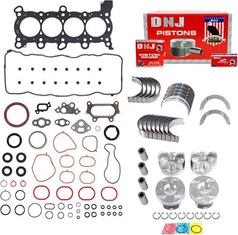 طقم إعادة بناء المحرك DNJ EK246 لـ 2006-2011 Honda Civic 1.8L L4 16V SOHC 1799cc in Saudi Arabia