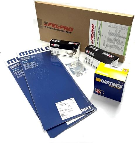 مجموعة محرك إعادة الحلقة متوافقة مع 2011-2016 LML 6.6 Duramax Diesel، لـ Silverado Express 2500HD 3500HD، مع الحشيات والمحامل وغسالات الدفع وحلقات المكبس in Kuwait