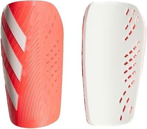 adidas Unisex-Adult Tiro Club Shin Guards, White/Black, Small in Saudi Arabia