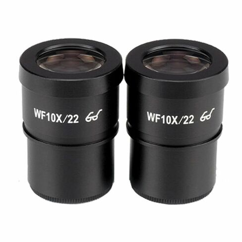 AmScope EP10X30FR Focusable Extreme Widefield 10X Microscope Eyepiece w/ Reticle (30mm) in Kuwait