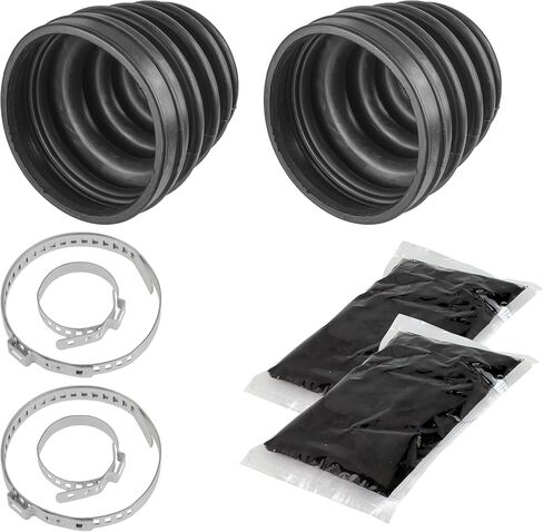 Caltric Rear Axle Outer Inner Cv Boot Kit Compatible with Polaris Sportsman 500 Efi 2006 2007 2008 in Saudi Arabia