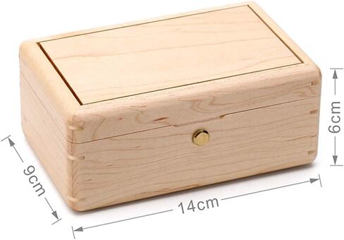 صورة مخصصة من Sinzyo صندوق الموسيقى الخشبي للمجوهرات You are My Sunshine صندوق موسيقي عتيق هدية لعيد الميلاد وأعياد الميلاد وعيد الحب (خشب الجوز) in Kuwait