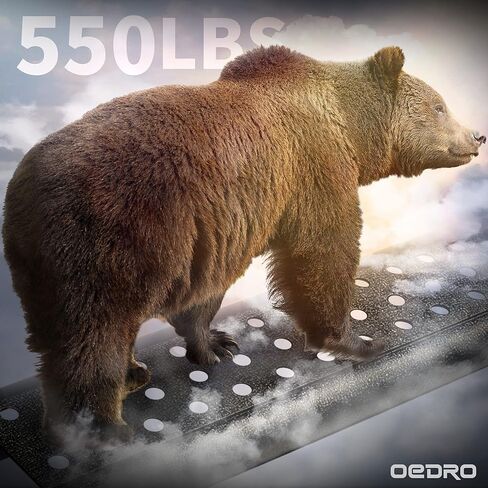 OEDRO 6.5" Running Boards Compatible with 2019-2024 Chevy Silverado/GMC Sierra 1500 Crew Cab, 2020-2024 Silverado/Sierra 2500 3500HD, Aluminum Side Steps Rails Nerf Bars, Black Textured in Kuwait