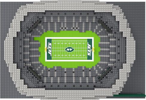 مجموعة مكعبات بناء ملعب FOCO NFL للجنسين للبالغين NFL 3D BRXLZ in Kuwait