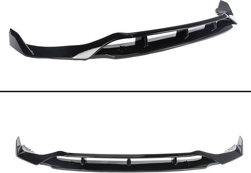 STSEV01 ممتص الصدمات الأمامي للشفاه مناسب لسيارة BMW X5 G05 LCI 2024 2025 2026 (M Sport فقط)، 4 قطع طقم جسم الذقن لسد الهواء ملحقات الشفاه السفلية باللون الأسود اللامع in Kuwait