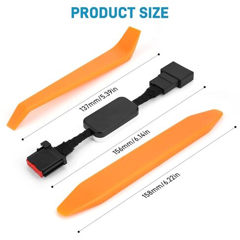 JERBOR Auto Start Stop Eliminator for Ford F-150 2015 2016 2017 2018 2019 2020 Auto Stop Eliminator Turn Off Idle Engine Stop Start System with 2Pcs Panel Pry Tool in Saudi Arabia