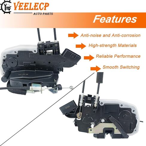 Door Lock Latch Actuator Front Left Side Compatible for 2007-2015 G25 G35 G37 Q40 Sedan Front Driver LH Side 80501-JK600 in Kuwait