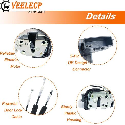 Door Lock Latch Actuator Front Left Side Compatible for 2007-2015 G25 G35 G37 Q40 Sedan Front Driver LH Side 80501-JK600 in Kuwait