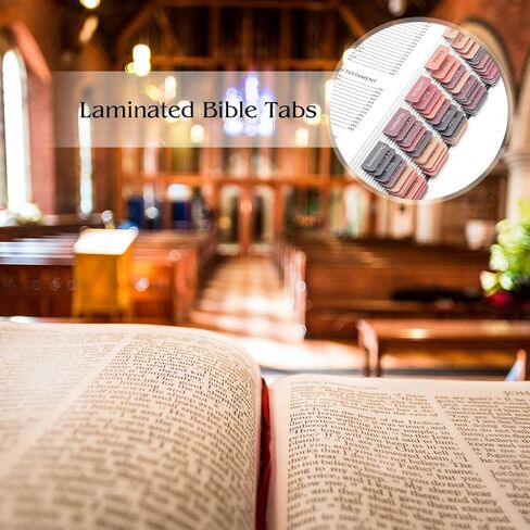 75 Photos Laminated Bible tabs, Large Print repositioning Stickers, Easy to Read and Apply Bible tabs (Color) in Saudi Arabia