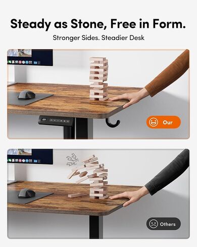 محول مكتب قائم من FEZIBO، حامل مكتب واقف، مكتب للجلوس وقابل للتعديل لارتفاع مكاتب رفع الكمبيوتر ومحطة عمل الكمبيوتر للمكتب المنزلي 30 بوصة أسود in Kuwait