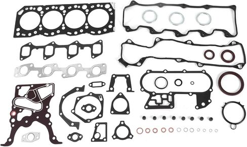 مجموعة أختام حشية إصلاح المحرك لمحرك Toyota 3L 1989-1998 HiLux & HIACE LN106 LN130 Runner 2.8 LTR in Kuwait