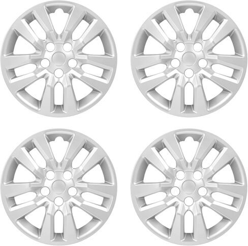 Wheel Hubcaps Compatible with Nissan Altima 2013-2018 16-inch Wheel Covers Set of 4Pcs (Glossy Black) in Kuwait