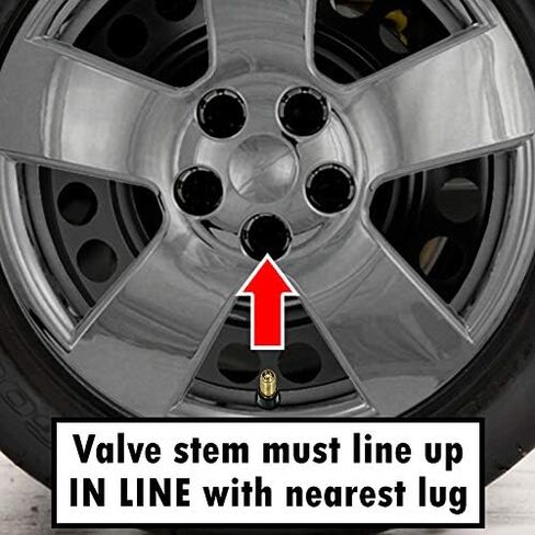 Upgrade Your Auto Set of Four 16" Silver 5 Spk Hubcap Wheel Covers for Chevy HHR 2007-2011 in Saudi Arabia