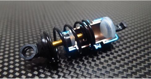 Yeah Racing Drift Spec Shock-Gear 50mm Damper Set for 1/10 RC Car Blue #TATT-022BU in Saudi Arabia
