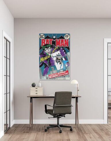 POSTER STOP ONLINE Batman - DC Comics Poster (The Joker's Back In Town - HaHaHa) (Size: 24" x 36") in Saudi Arabia
