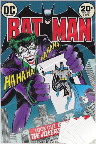 POSTER STOP ONLINE Batman - DC Comics Poster (The Joker's Back In Town - HaHaHa) (Size: 24" x 36") in Saudi Arabia