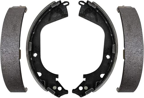 Detroit Axle - Rear Brake Shoes for 2009-2012 Chevrolet Colorado GMC Canyon, Semi-metallic Brake Shoes 2010 2011 Replacement in Saudi Arabia