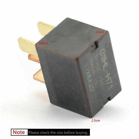 1 قطعة سيارة مروحة تكييف الهواء التتابع 4 دبوس مناسبة ل G8HL-H71 39794-SDA-A05 السيارات مروحة تكييف الهواء التتابع in Kuwait