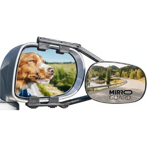 Extended Towing Mirrors V2, Universal Clip-On Tow Mirror Extensions with Upgraded Thick Straps, Enhanced Stability & Wider Fit for Pickups, SUVs, RVs, and Trailers (Model HA968 V2) in Saudi Arabia
