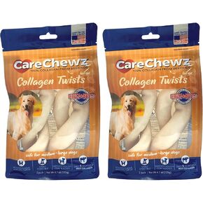 Pet Factory CareChewz Collagen 6-7" Skinny Braided Sticks Dog Chew Treats - Chicken Flavor, 5 Count/1 Pack in Saudi Arabia