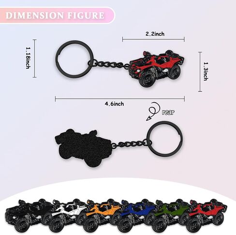 For Road 4 Wheeler Keychain，Outdoors Keychain Lightweight Key Holder in Saudi Arabia