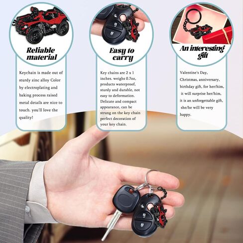 For Road 4 Wheeler Keychain，Outdoors Keychain Lightweight Key Holder in Saudi Arabia