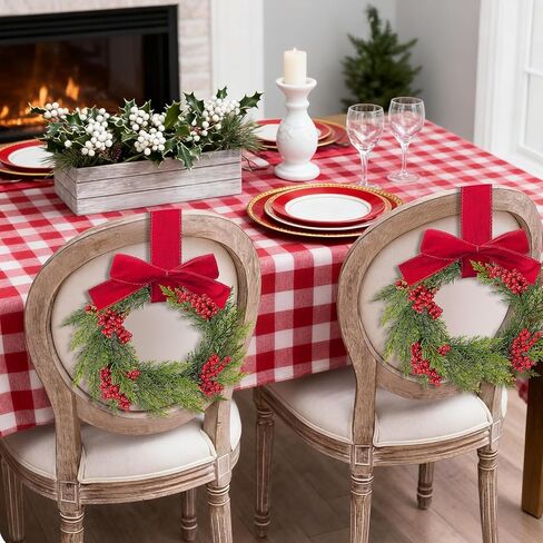 HO2NLE 18 inches Artificial Wreaths for Front Door Artificial Olive Wreath Green Leaves Wreaths Faux Silk Garland Home Office Wall Window Wedding Spring and Summer Decorations in Kuwait