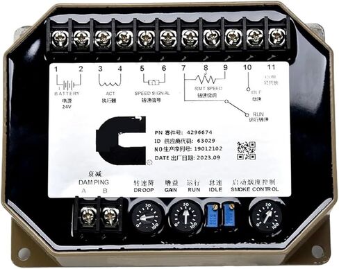 4296675 Generator Electronic Governor 4296674 DC Motor Panel Control Panel Module(4296675 Original) in Saudi Arabia