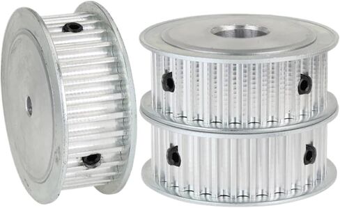 35T 5M Toothed Shape Inner Bore 6-/22Mm Alloy Pulley Circular Tooth Belt 15mm 1Pcs(16x5x2.3 mm) in Saudi Arabia