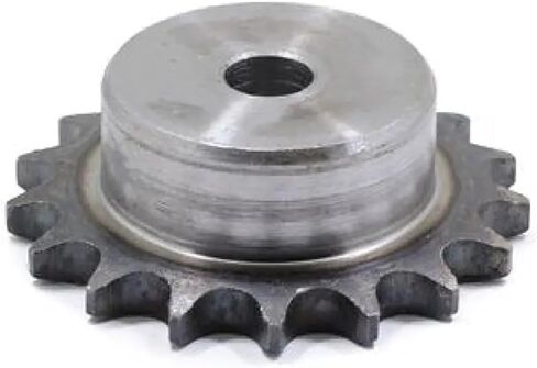 4 Points 08B With Chain 10-30 Teeth Sprockets Pitch 12.7mm 45# Steel 1Pcs(08B 18T 45 steel) in Kuwait