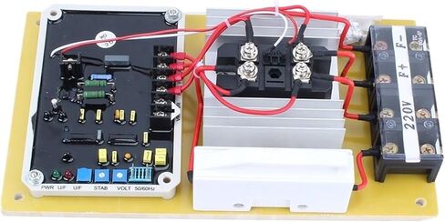 GAVR-75A 220V Automatic Voltage Regulator Brush Generator Automatic Voltage Regulator Excitation Stabilizer Module With Rectifier Single Phase 75A Parts in Saudi Arabia