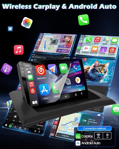 راديو سيارة 2+64 جيجا لسيارة BMW X3 E83 2004 2005-2012 - Carplay لاسلكي وAndroid Auto - 9 بوصة Android 13 ستيريو مع WiFi/EQ/GPS + كاميرا رؤية خلفية AHD in Kuwait