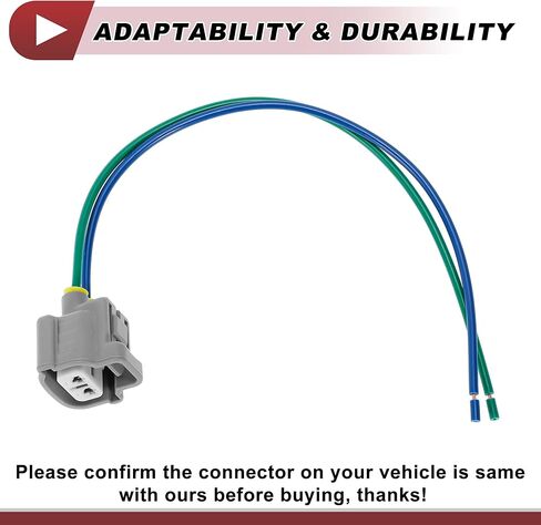 2 Set Turn Signal Light Socket Wiring for Toyota 4Runner 1996-2022 No.90980-11019 Lamp Bulb Pigtail Connector Harness 4 Pcs Heat Shrink Terminal in Saudi Arabia