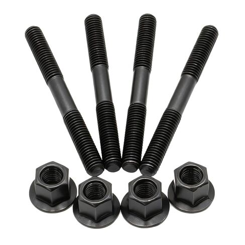 طقم مسامير رأس أسطوانة عالية الأداء لأجزاء أداء Predator 212 لهوندا GX200 GX160 من سبائك الصلب مع صواميل شفة سميكة عالية القوة لـ CT200U لـ Tillotson 196-225 in Kuwait