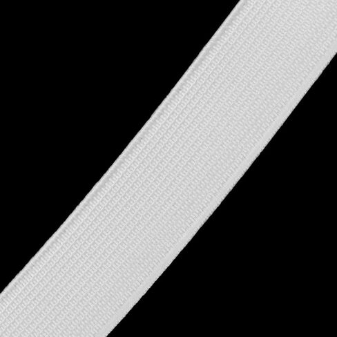 Polyester Tailoring Sewing Handcraft Clothes Cuff Elastic Band 2.73 Yards White in Saudi Arabia