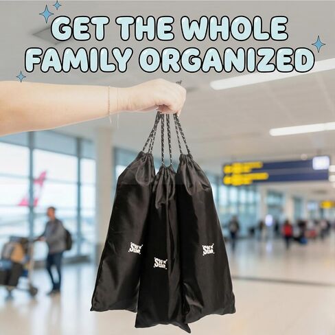 Airplane Seat Organizer to Clip onto Airplane Seat Pocket | Travel Essentials Accessory with Improved Universal Compatibility (15 x 9 Inches) in Saudi Arabia