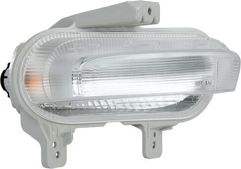 Halogen Turn Signal Light Parking Lamp Right Passenger Side RH Compatible with 2019 2020 2021 2022 Jeep Renegade | CH2531106 68439334AA in Saudi Arabia