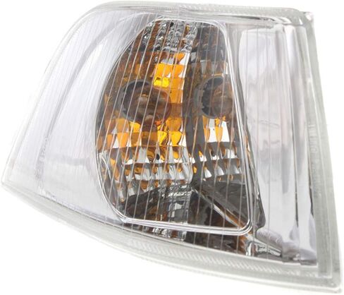CarLights360 لفولفو S40 بدوره إشارة/مصباح إيقاف السيارة 2001 02 03 2004 جانب الركاب كروم غير أسود ث/لمبات ل VO2521109 in Kuwait