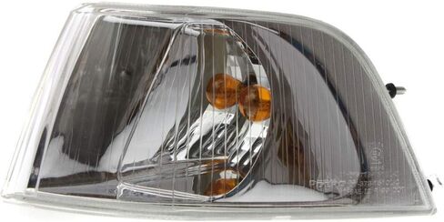 CarLights360 لفولفو S40 بدوره إشارة/مصباح إيقاف السيارة 2001 02 03 2004 جانب الركاب كروم غير أسود ث/لمبات ل VO2521109 in Kuwait