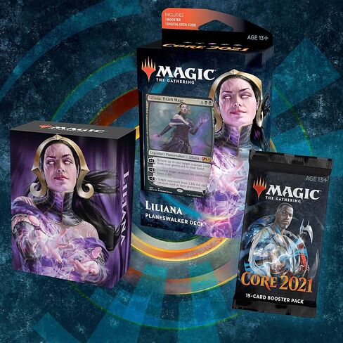 Magic: The Gathering Liliana Death Mage Planeswalker Deck | Core Set 2021 (M21) | 60 Card Starter Deck in Saudi Arabia