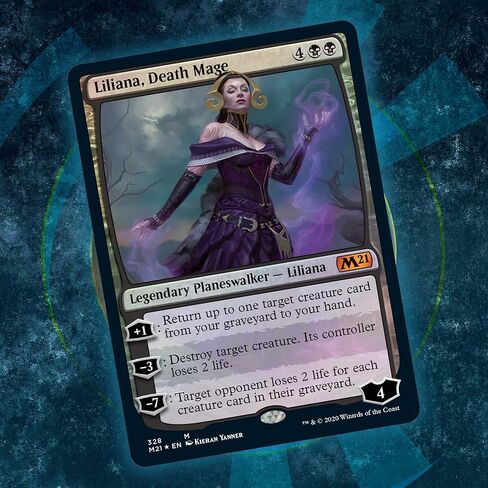 Magic: The Gathering Liliana Death Mage Planeswalker Deck | Core Set 2021 (M21) | 60 Card Starter Deck in Saudi Arabia