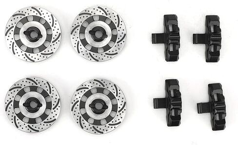 ترقية ملحق قرص الفرامل لسيارة سباق الصحراء غير المحدودة UDR 1/7 RC، طبقة خارجية للفرامل غير اتجاهية، سبيكة ألومنيوم خفيفة الوزن، للتركيب، 4 ألوان متاحة (أحمر) in Kuwait