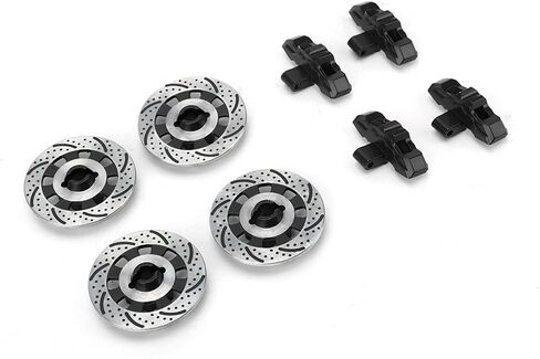 ترقية ملحق قرص الفرامل لسيارة سباق الصحراء غير المحدودة UDR 1/7 RC، طبقة خارجية للفرامل غير اتجاهية، سبيكة ألومنيوم خفيفة الوزن، للتركيب، 4 ألوان متاحة (أحمر) in Kuwait