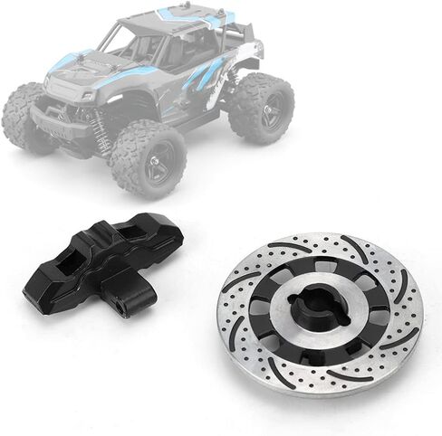 ترقية ملحق قرص الفرامل لسيارة سباق الصحراء غير المحدودة UDR 1/7 RC، طبقة خارجية للفرامل غير اتجاهية، سبيكة ألومنيوم خفيفة الوزن، للتركيب، 4 ألوان متاحة (أحمر) in Kuwait