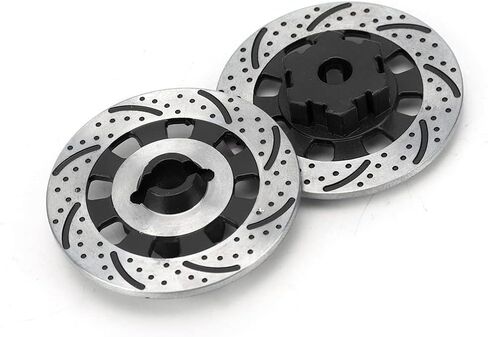 ترقية ملحق قرص الفرامل لسيارة سباق الصحراء غير المحدودة UDR 1/7 RC، طبقة خارجية للفرامل غير اتجاهية، سبيكة ألومنيوم خفيفة الوزن، للتركيب، 4 ألوان متاحة (أحمر) in Kuwait